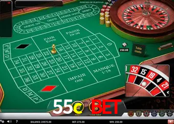 Roulette Table 55c bet